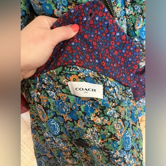 COACH Shrunken Parka Reversible Made in Italy - Picture 15 of 16